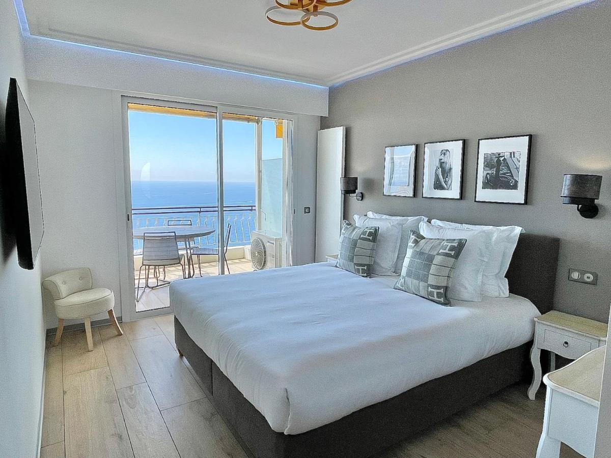 Mybluevista Luxury Panoramic Sea View Apartments Cap D Ail Near Monaco Cap-d’Ail Exterior foto