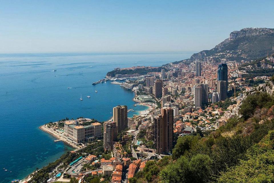 Mybluevista Luxury Panoramic Sea View Apartments Cap D Ail Near Monaco Cap-d’Ail Exterior foto