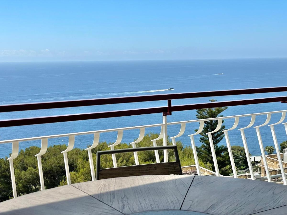 Mybluevista Luxury Panoramic Sea View Apartments Cap D Ail Near Monaco Cap-d’Ail Exterior foto