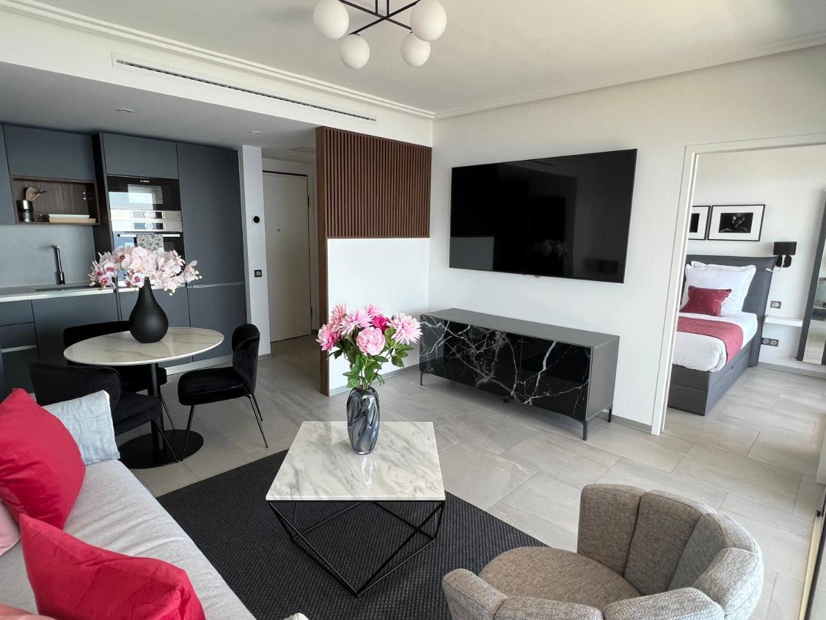 Mybluevista Luxury Panoramic Sea View Apartments Cap D Ail Near Monaco Cap-d’Ail Exterior foto